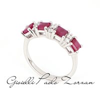 Ring Zorzan Gioielli Woman in White Gold Rubino 1.42 Ct ANPZ2502 - ANPZ2502